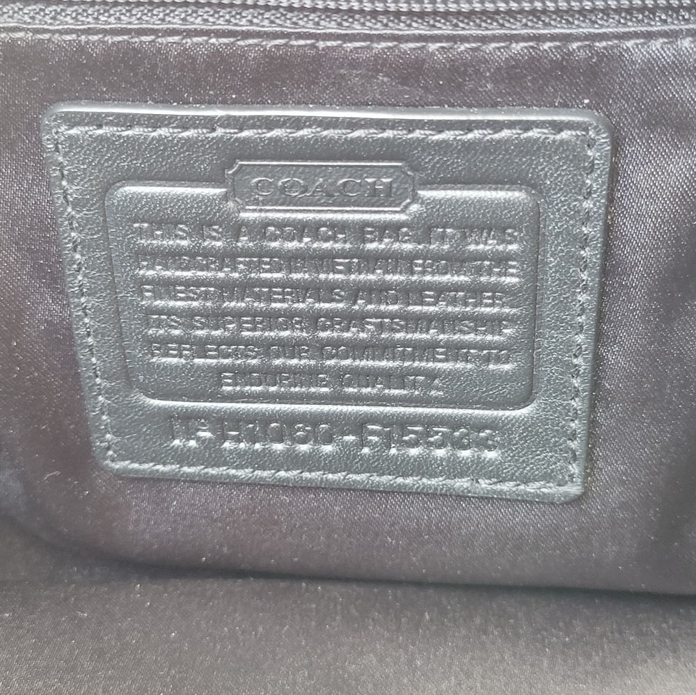 Coach Penelope Signature Printed Shoulder Purse Handbag F15533 - Picture 5 of 13